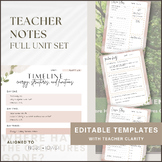 BUNDLE Teacher Notes for IQWST LS1 Complete Set with Learn