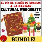 BUNDLE: Thanksgiving & Christmas Activities | Día de Acció