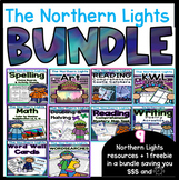 BUNDLE The Northern Lights Literacy, Math and Art