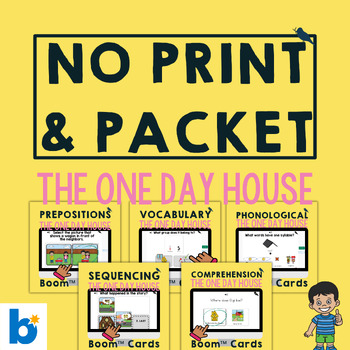 Preview of BUNDLE The One Day House Speech Book Companion for Hispanic Heritage Month