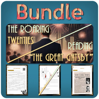 Preview of BUNDLE "The Roaring Twenties" and "The Great Gatsby"