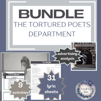 Preview of BUNDLE Tortured Poets Department Taylor Swift Pop-Up Campaign & Song Analysis