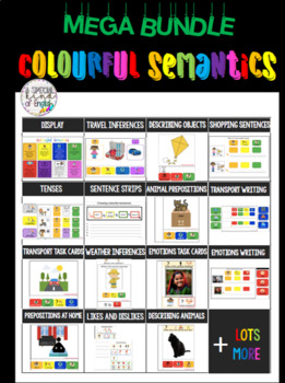 Preview of BUNDLE (GROWING): The complete colourful (colorful) semantics set