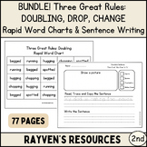 BUNDLE Three Great Rules: DOUBLING, DROP, CHANGE Reading W