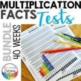 Multiplication Facts Fluency Practice | Bundle