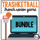 BUNDLE- Trashketball French review games