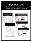 BUNDLE - UFLI Extra Practice Worksheets & Heart Word Puzzl