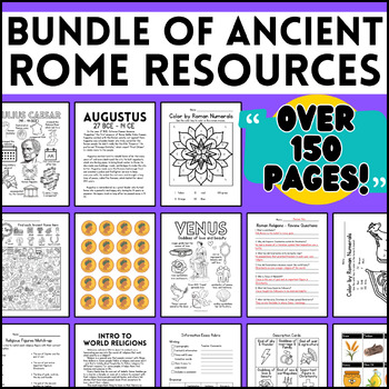 Preview of Ultimate Bundle of Ancient Rome Resources| Roman Civil Wars| Emperors| Empire