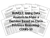 BUNDLE-Using Data Analysis to Make a Decision-ClaimEvidenceReasoning-CER-#1-10