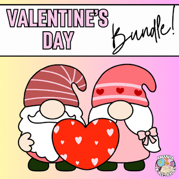 Preview of BUNDLE: Valentine's Day Rebus Puzzles, Games, & More!