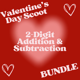 BUNDLE - Valentine's Day Solve the Room (Scoot) / 2- Digit