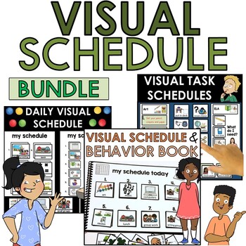 Preview of classroom and school visual schedules routines and behavior management