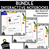 BUNDLE WRITING NOTEBOOKS FOR SPECIAL EDUCATION