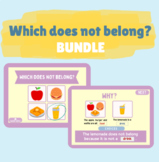 BUNDLE: Which does not Belong? - Attributes, Categories, L