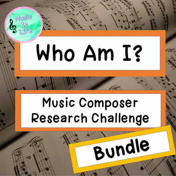 Preview of BUNDLE- Who Am I? Five Music Composer Research Challenges