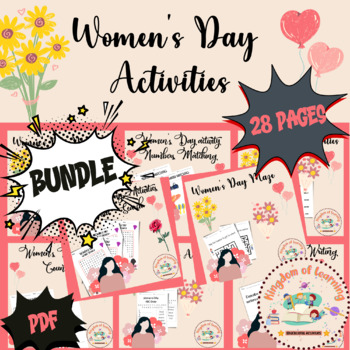 Preview of BUNDLE Women's Day Activities