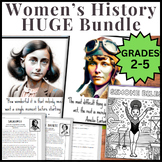 BUNDLE- Women's History Month Bios, Coloring, & Posters Bu