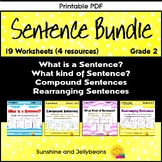 What Kind of Sentence? - 4 sentence types - 7 worksheets - Grades 1-2 ...