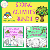 BUNDLE - Worksheets - Spring Activities -  Occupational Th
