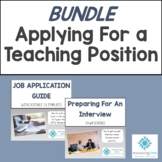 BUNDLE:Job Application Guide + Interviews For WA Schools