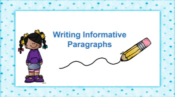 Preview of BUNDLE: Writing Informative Paragraphs - Four Writing Units | Third Grade