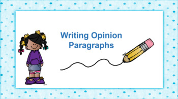 Preview of BUNDLE: Writing Opinion Paragraphs - Four Writing Units | Third Grade