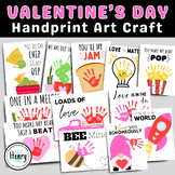 BUNDLE and Save Valentines Day Handprint Crafts, Valentine
