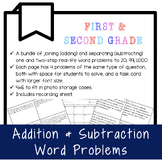 BUNDLE for 2ND GRADE Addition and Subtraction Word Problem