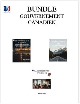 Preview of BUNDLE: gouvernement, confédération, responsabilités , French