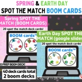 BUNDLE of 2 OT BOOM CARD SPOT THE MATCH GAMES (EARTH DAY A
