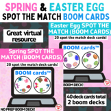 BUNDLE of 2 OT BOOM CARD SPOT THE MATCH GAMES (EASTER AND 