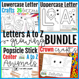 BUNDLE of ABC Letter Activities for Kindergarten from A to Z