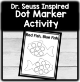 BUNDLE of Dr. Seuss Inspired Activities: Dot Marker and Q-