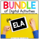 BUNDLE of English Language Arts Digital Activities | Dista