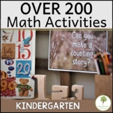 BUNDLE of Hands-on Math Activities - Over 200 Kindergarten
