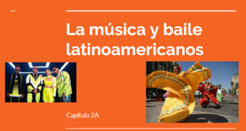 Preview of BUNDLE of Latinamerican music genres PPT and notes