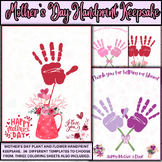 BUNDLE of Mother's Day Handprint Keepsakes - Flowers Plant