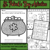 BUNDLE of St. Patrick's Day Activities - Centers - Morning