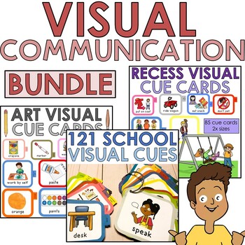 School based visual communication cue cards. 300+ by Miss D's Autism ...