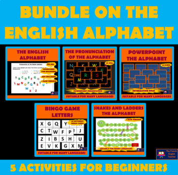 English Alphabet - Letters with Pronunciations and Games