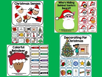 BUNDLED 13 Christmas Themed Adapted Books {Autism, Early Childhood, SPED}