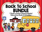 BUNDLED 7 Back to School Adapted Books {Early Childhood, A