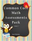 BUNDLED Common Core Math Worksheets Pack Grade 4 (ALL STANDARDS)