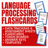 BUNDLED Language Processing Assessment and Flashcards