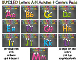 BUNDLED / Letters A-M /  MEGA Activities & Centers PACK