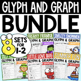Holiday Math Bundle - 8 Glyph and Data Graph Lessons for G