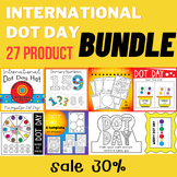 BUNDLES : International Dot day Art Projects Activities, B