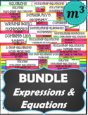 BUNDLE_Expressions & Equations DIGITAL NOTES + QUIZZES (Di
