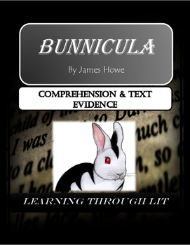 Preview of BUNNICULA - A RABBIT-TALE OF MYSTERY - Comprehension (Answer Key Included)