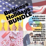 BUSINESS Holidays BUNDLE | 5 Included | Easy | FUN | Marke